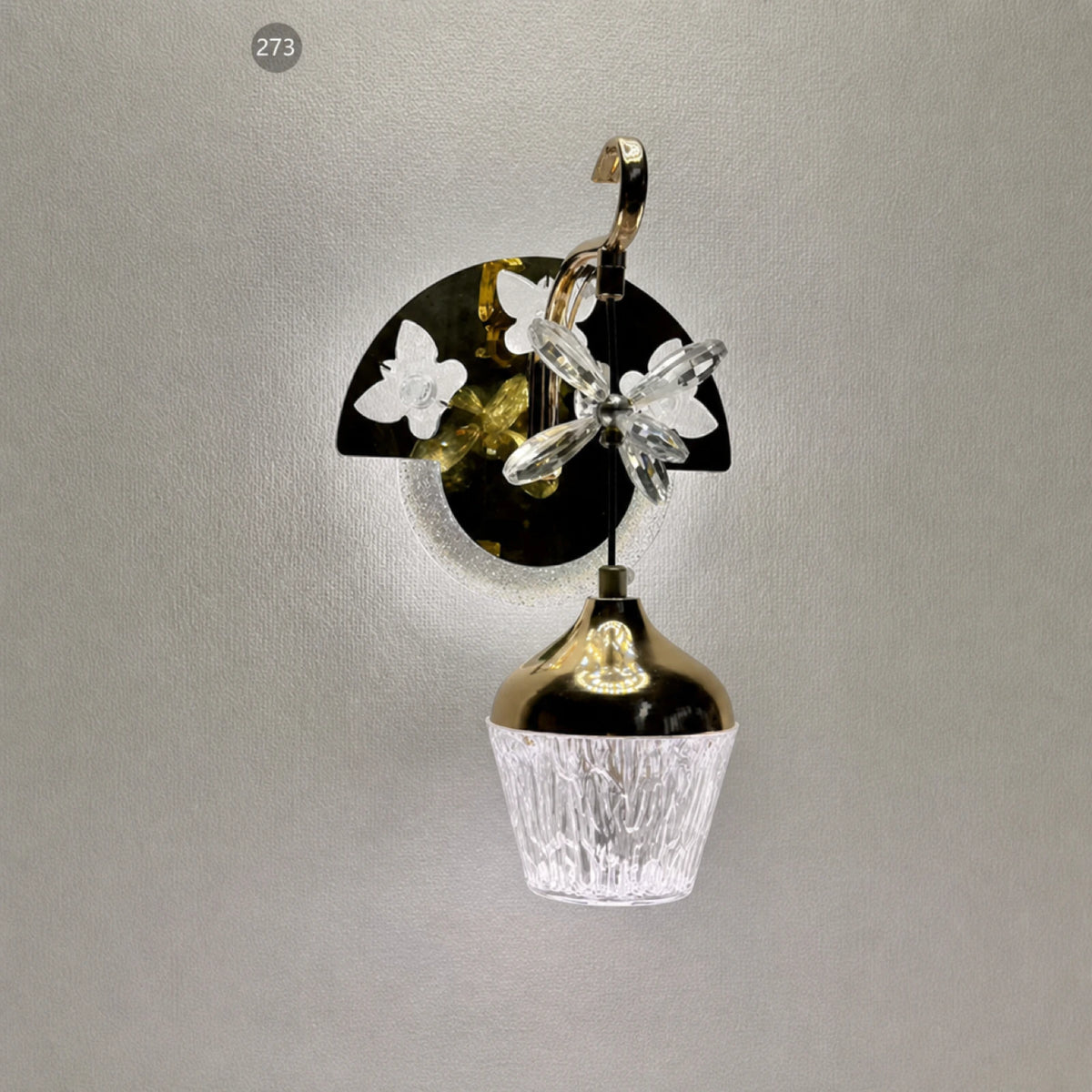 LDJ Iron and PS Tricolor Wall Light Series