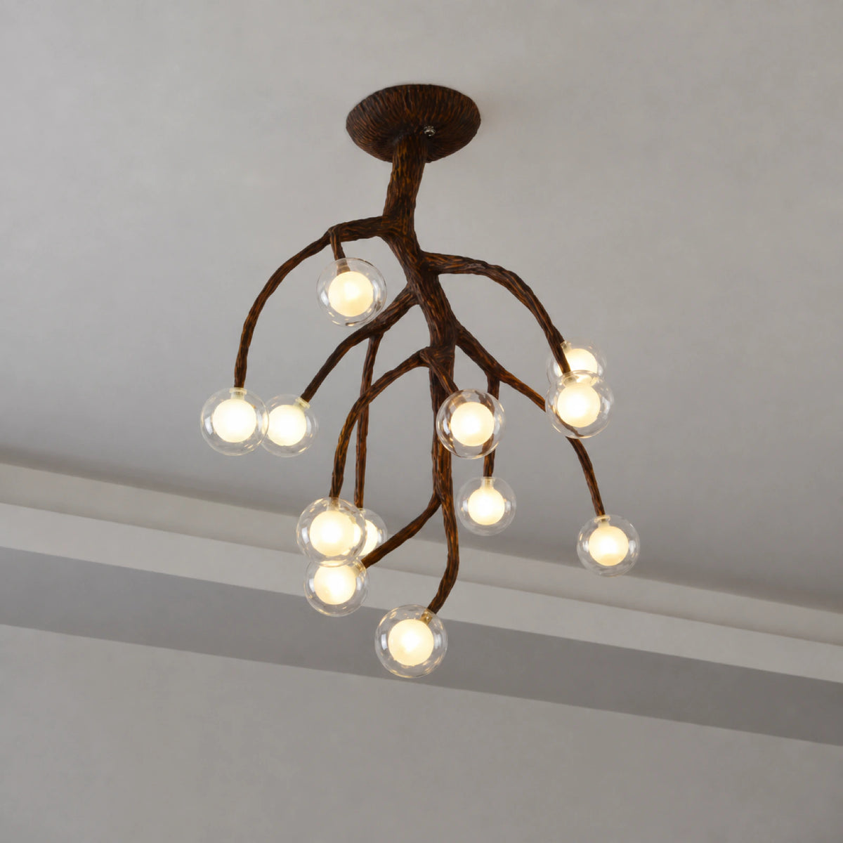 Birds Returning to Nest X Series Branch Pendant Light