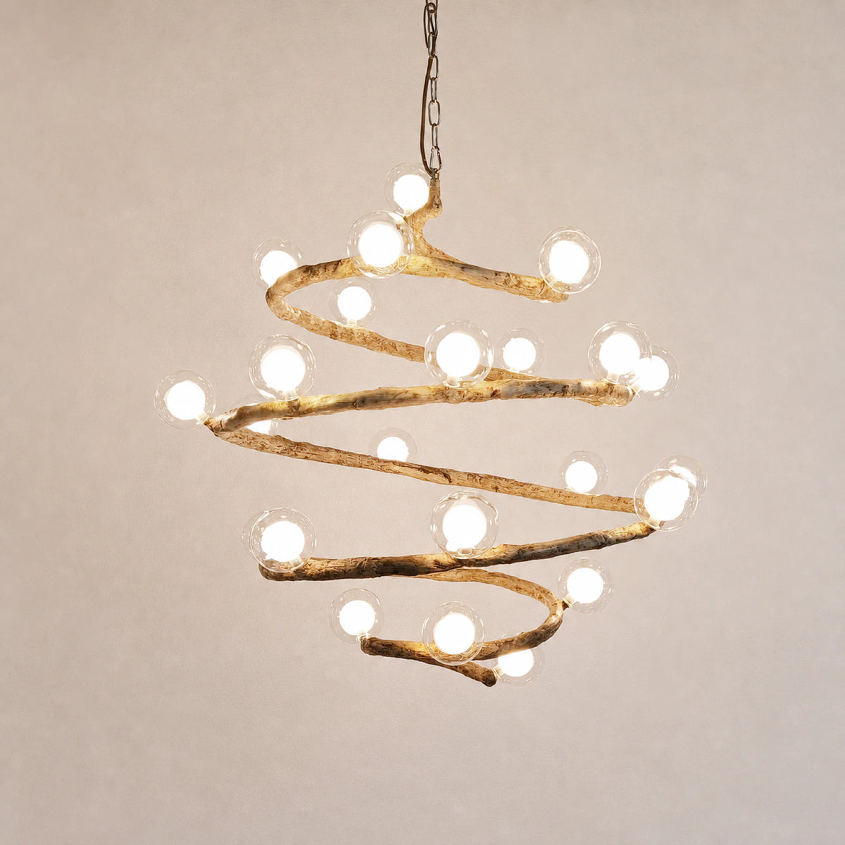 Twilight Glow Branch Chandelier