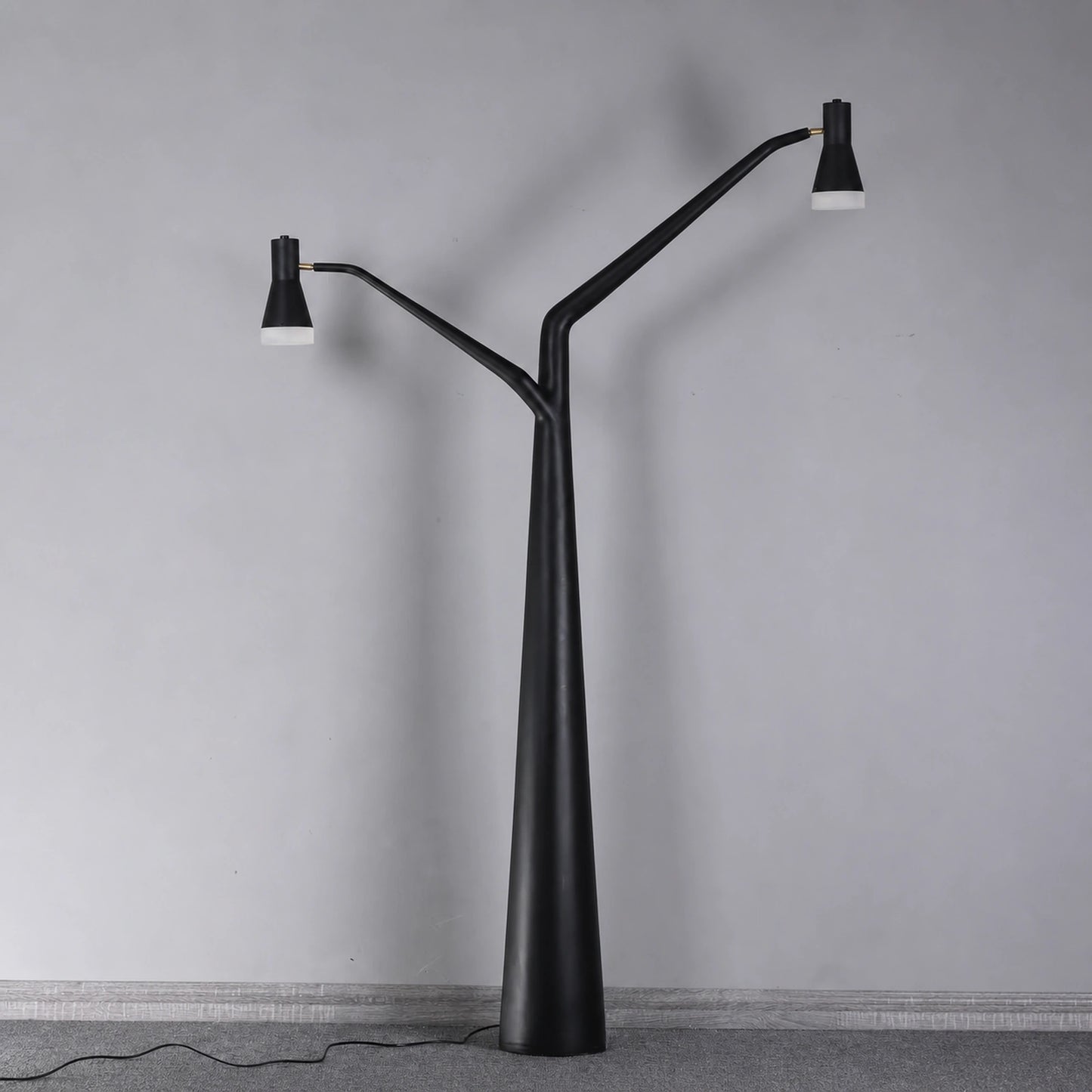F9130 Y-Shaped Dual-Branch Floor Lamp