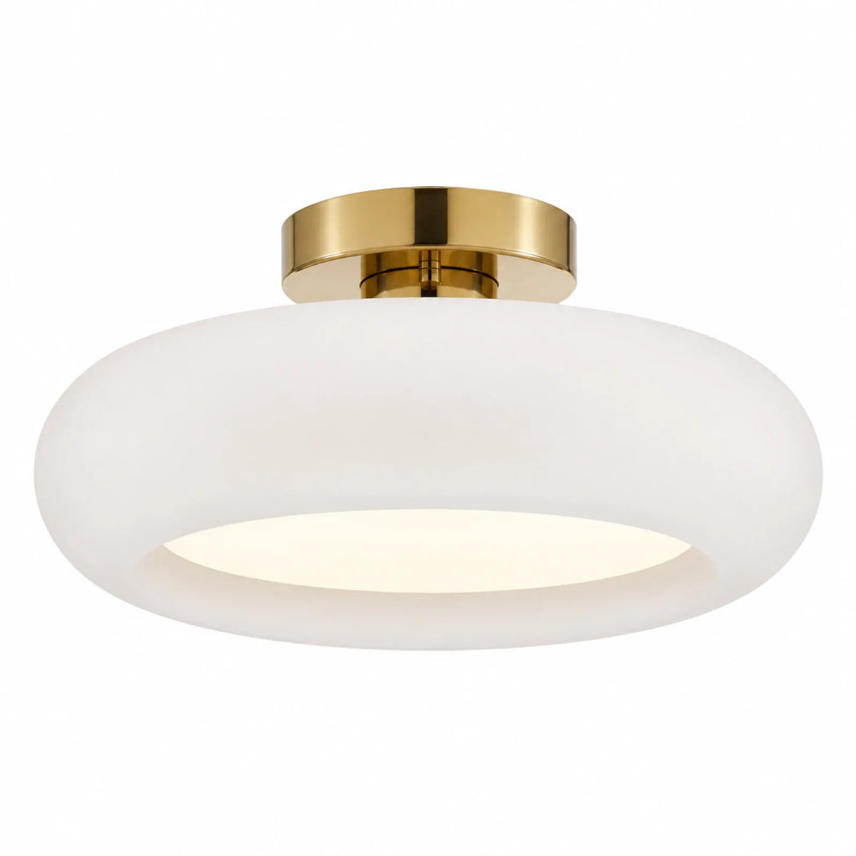 Circular Ring Glass Ceiling Light Series