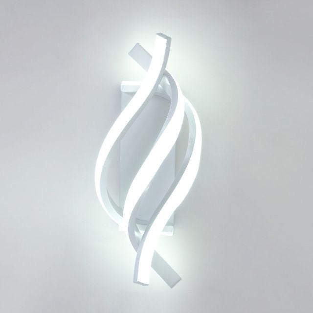 Modern Aluminum Wall Sconce - Minimalist LED Wall Lamp for Cozy Lighting