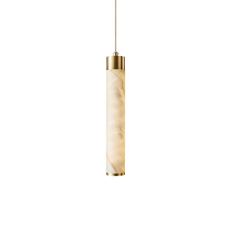 Cross-Border Supply of All-Copper Marble Chandeliers, Creative Living Room Bar, Restaurant Lamps, New Chinese Style Bedroom Bedside Small Chandeliers