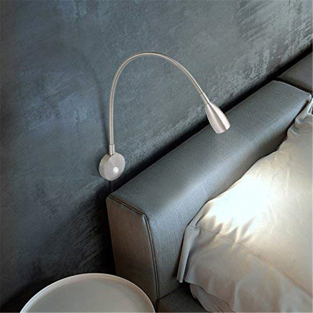 Echiley aluminum LED wall lamp modern minimalist style bedroom bedside lamp bedside reading lamp night light