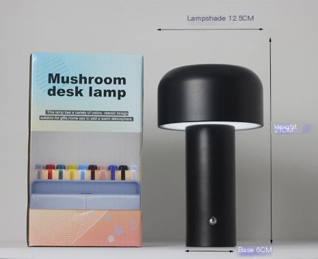 Italian Mushroom Cordless Table Lamp
