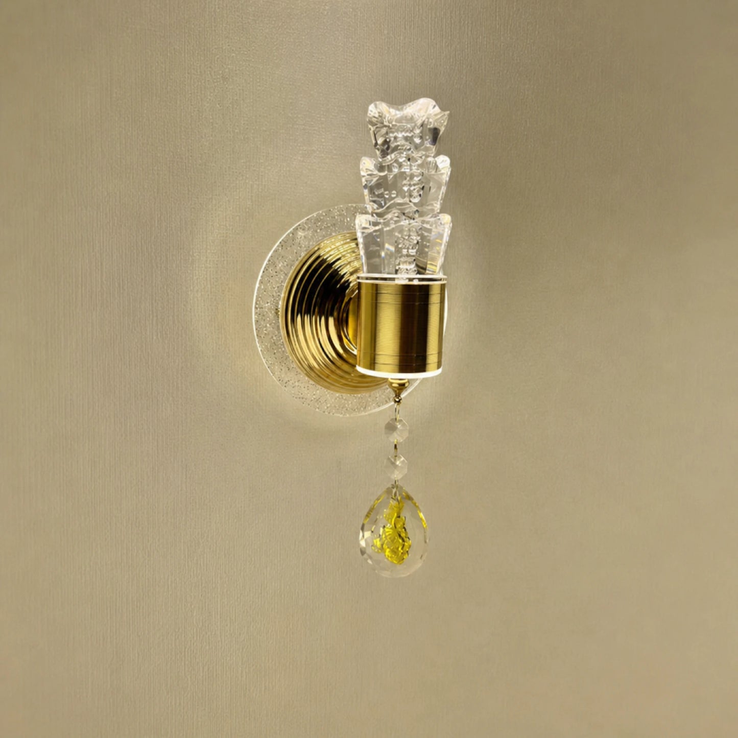 LDJ Iron and PS Tricolor Wall Light Series