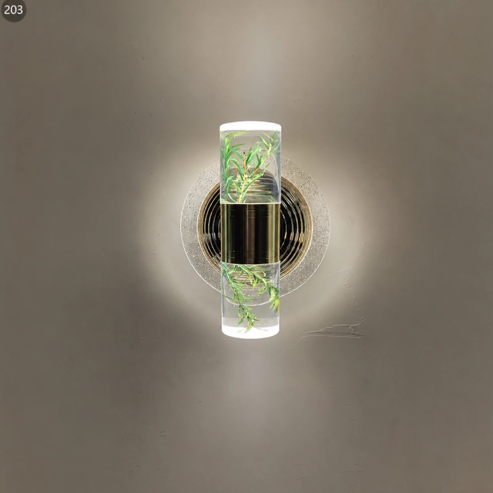 LDJ Iron and PS Tricolor Wall Light Series