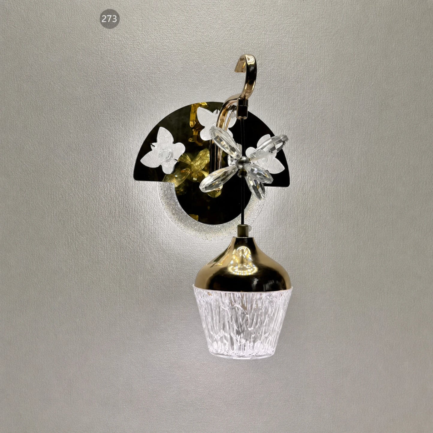 LDJ Iron and PS Tricolor Wall Light Series