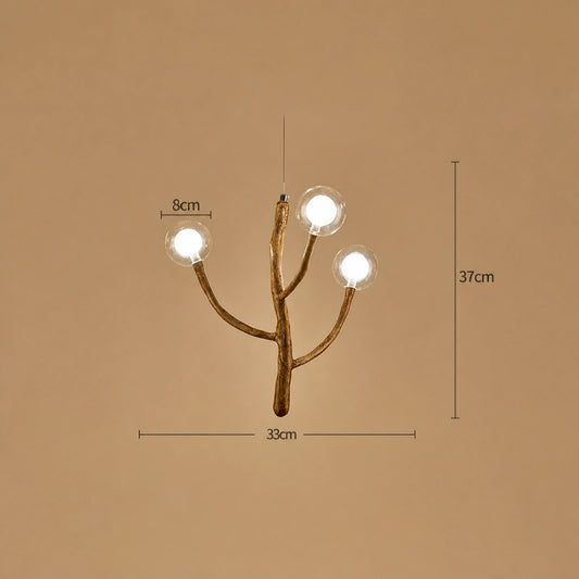 Birds Returning to Nest Branch Pendant Light