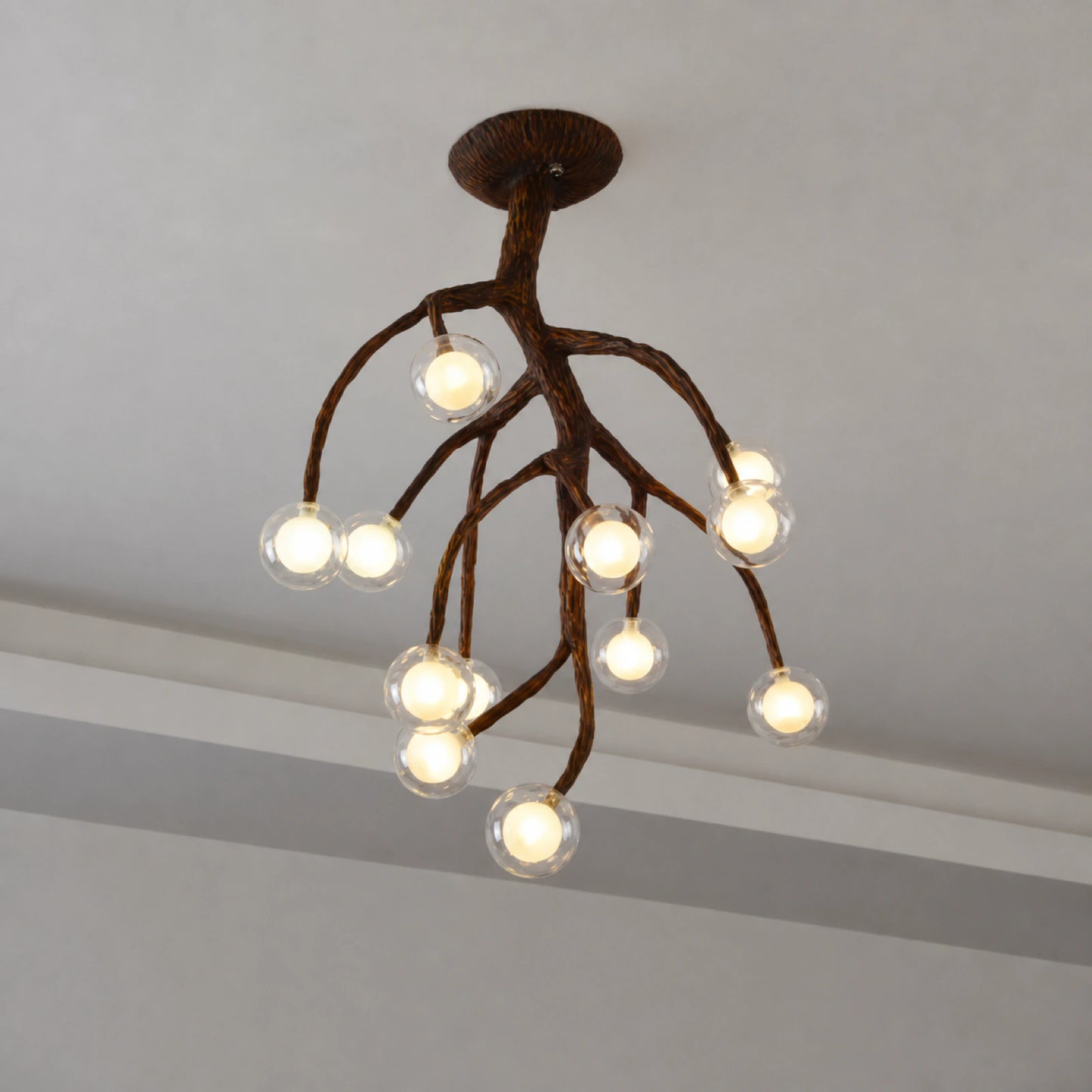 Birds Returning to Nest X Series Branch Pendant Light