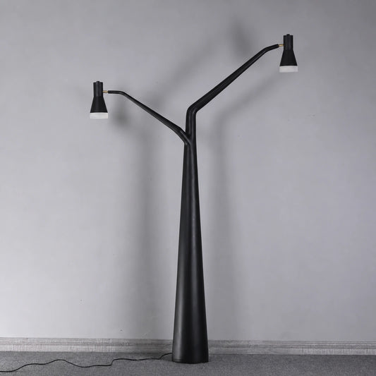F9130 Y-Shaped Dual-Branch Floor Lamp