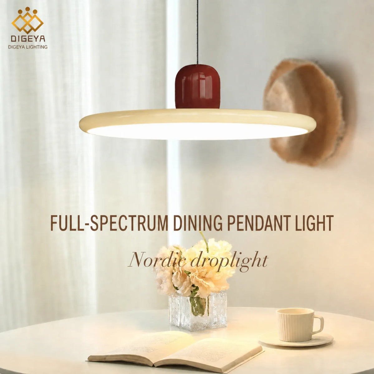Full-Spectrum Dining Pendant Light