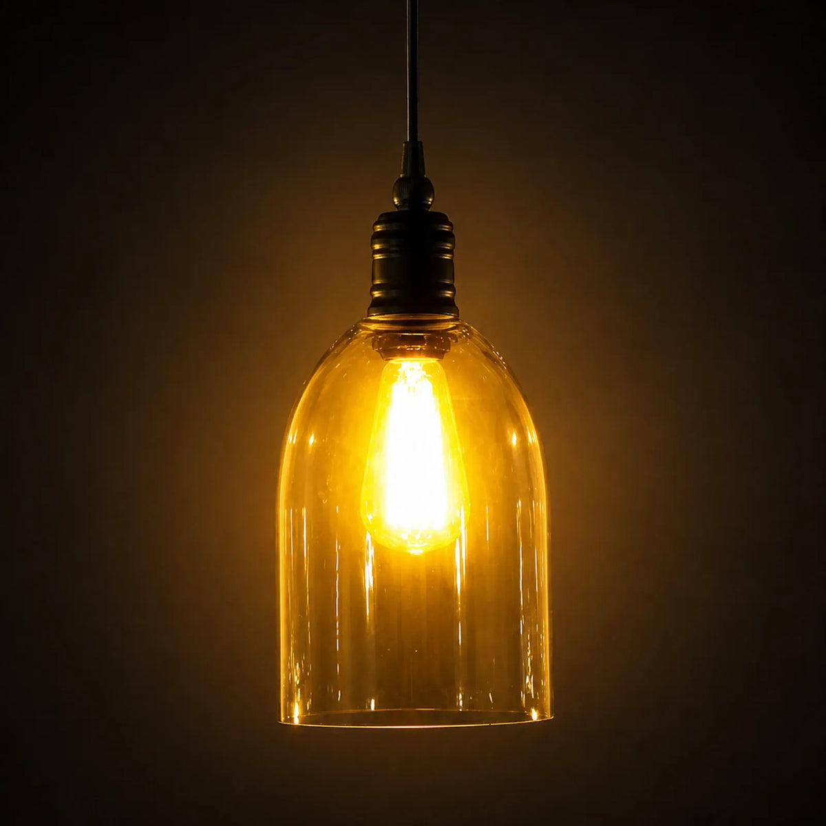 Clear Glass Pendant Light