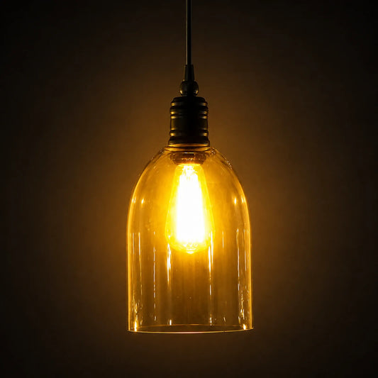 Clear Glass Pendant Light