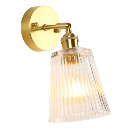 Milky Frosted Glass Wall Light