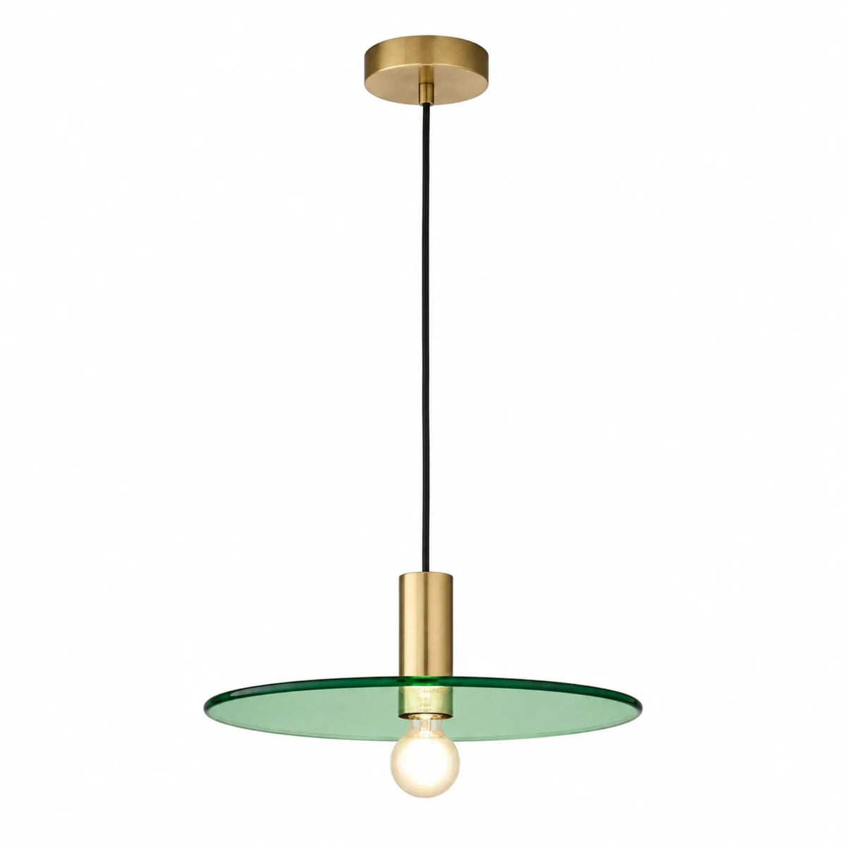 Colorful Cylindrical Glass Pendant Light