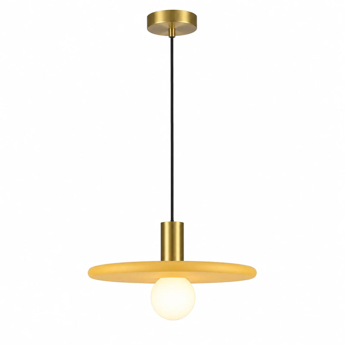 Colorful Cylindrical Glass Pendant Light