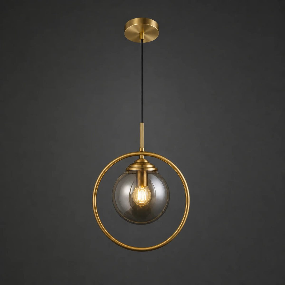 Ring Glass Wall Light, Style D