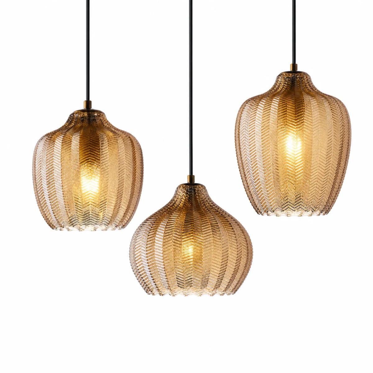 Multi-Size Bud Glass Pendant Light