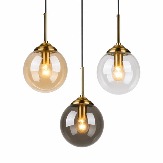 Globe Glass Pendant Light