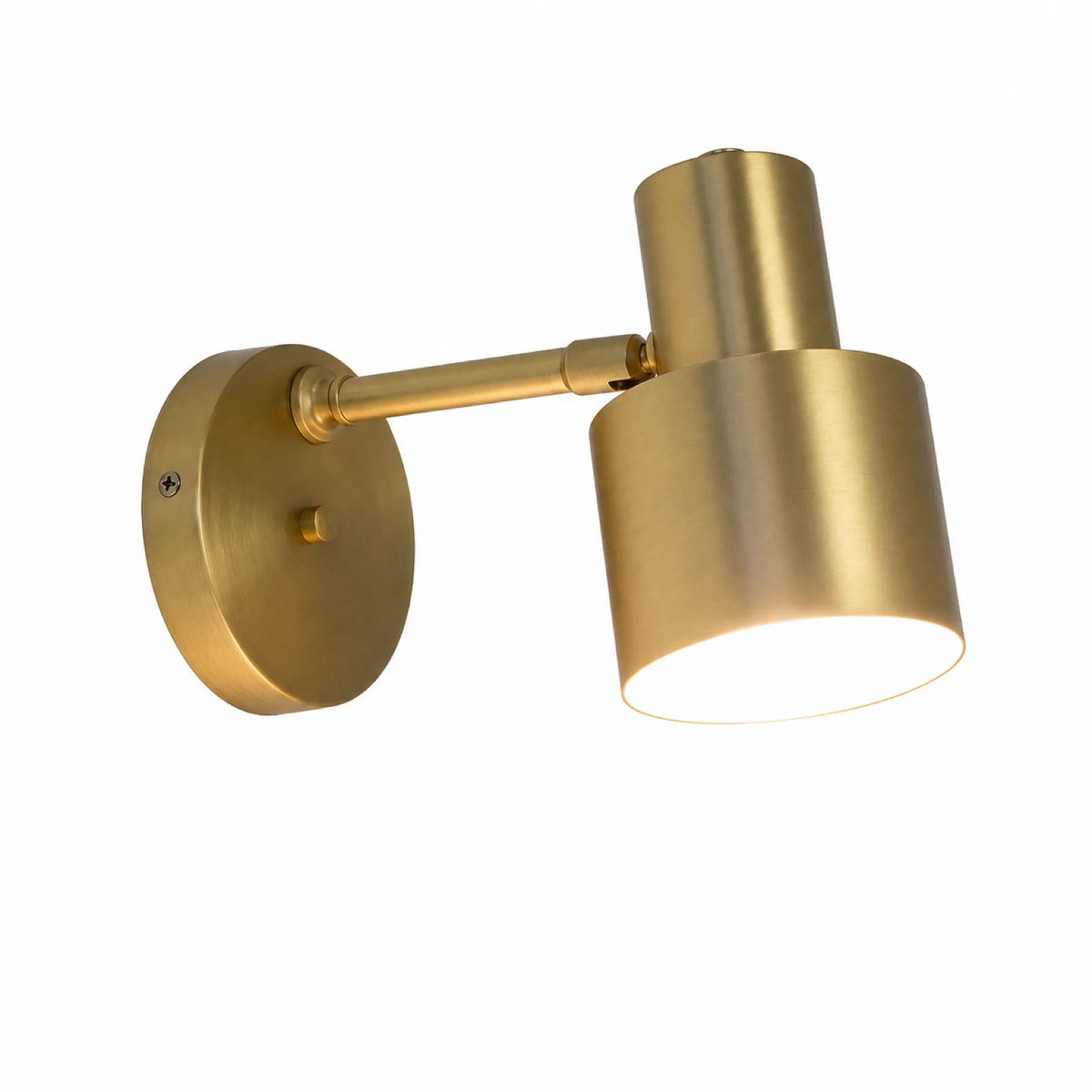 Antique Bronze Cylindrical Wall Light