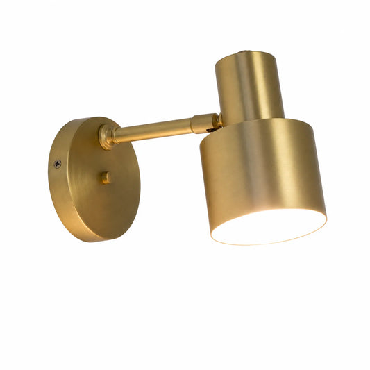 Antique Bronze Cylindrical Wall Light