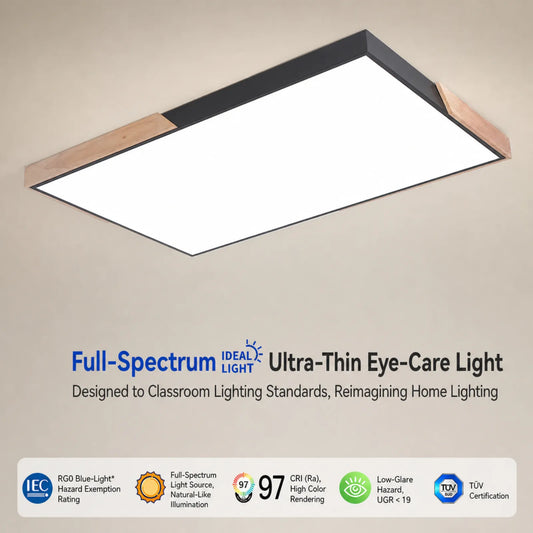 Inset-Outline Corner Panel Ceiling Light
