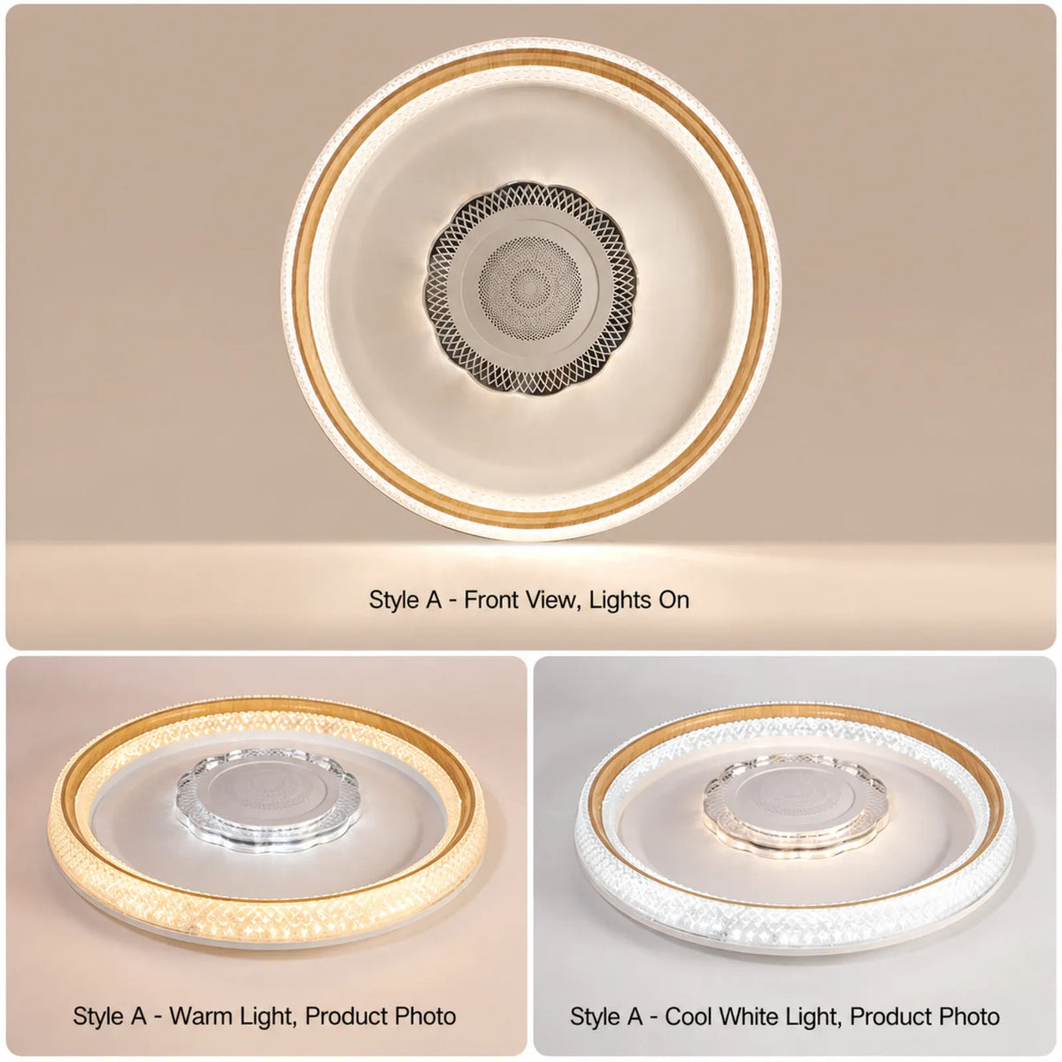 Music-Note Halo Ceiling Light