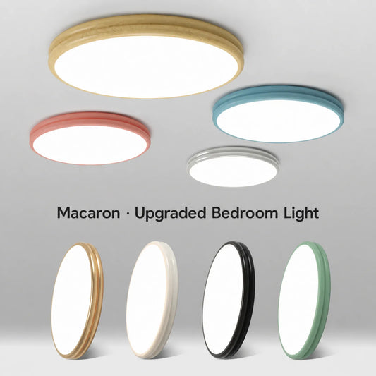 Double-Step Rim Disc Ceiling Light