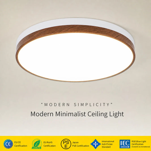 Dual-Band Pattern-Rim Ceiling Light
