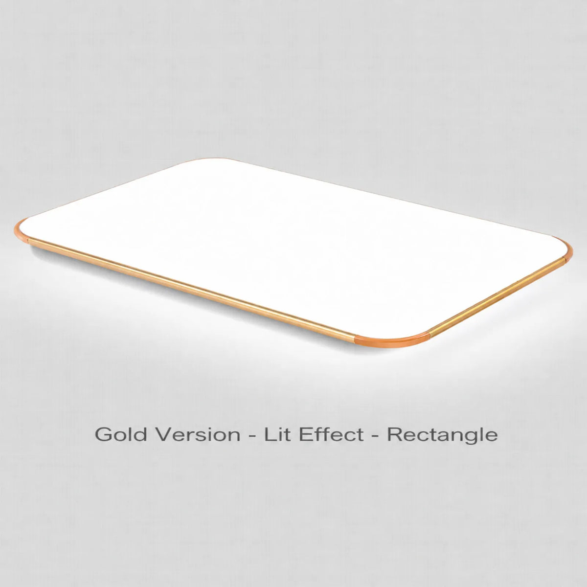 Rounded-Edge Panel Ceiling Light