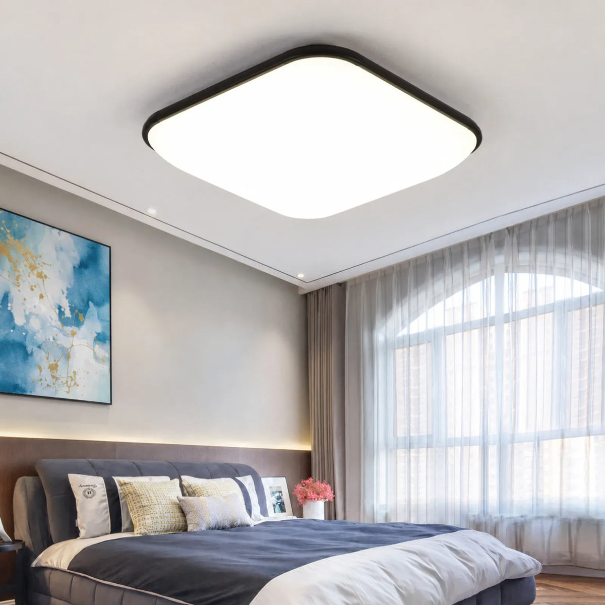 Slim-Edge Full-Diffuser Ceiling Light