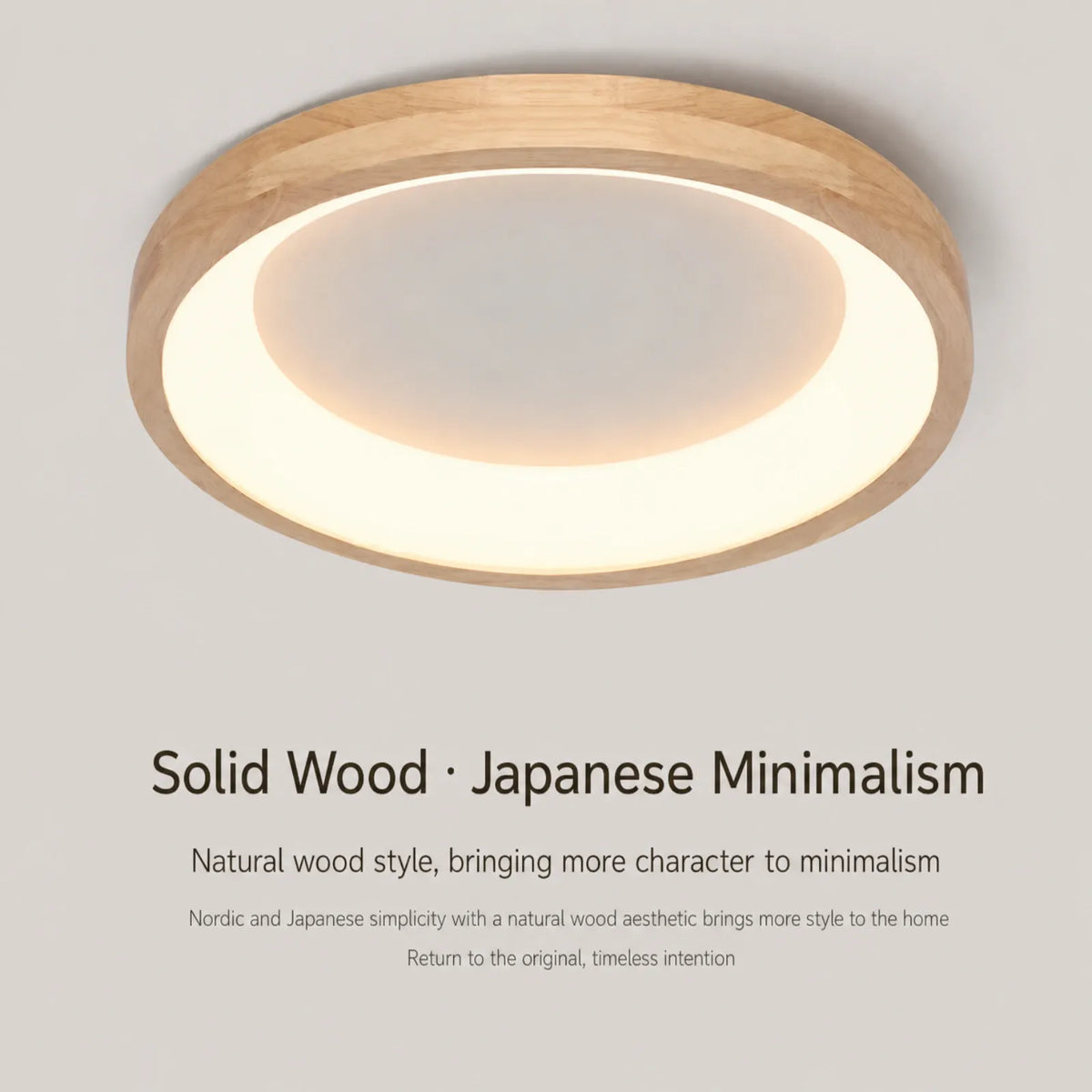 Patterned Recessed-Center Ceiling Light