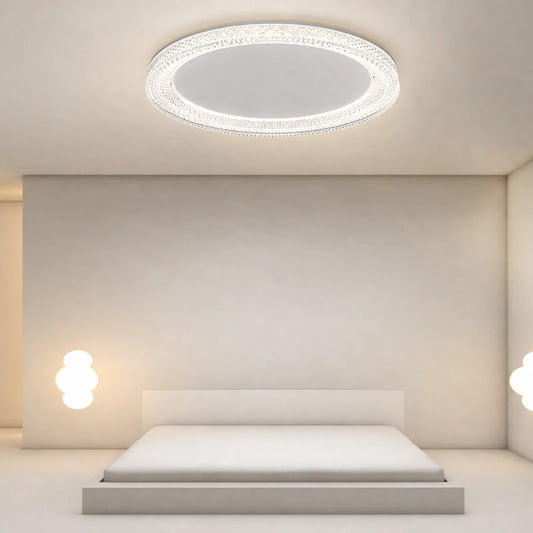 Textured Halo Ceiling Light