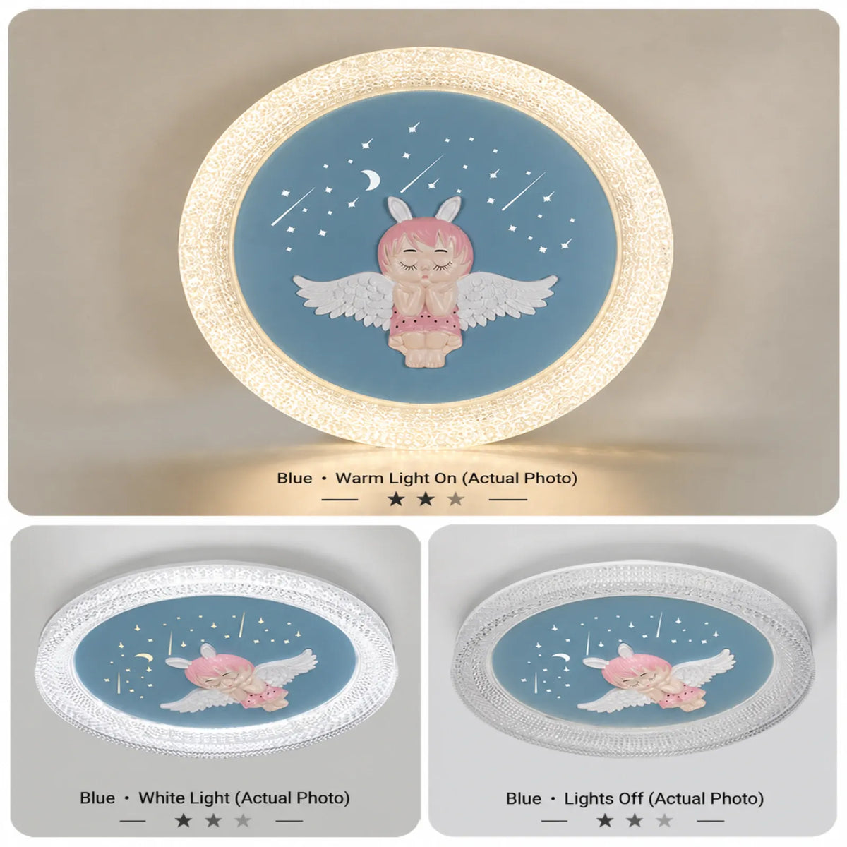 Angel Motif Ceiling Light