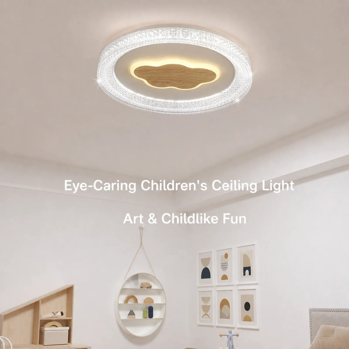 Crescent Constellation Ceiling Light
