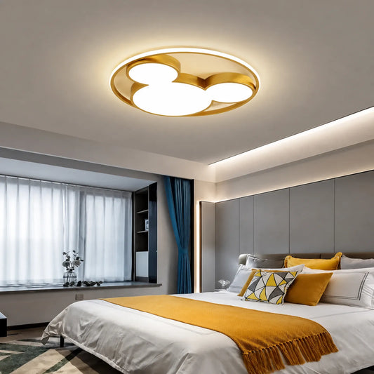 Three-Disc Ring Ceiling Light