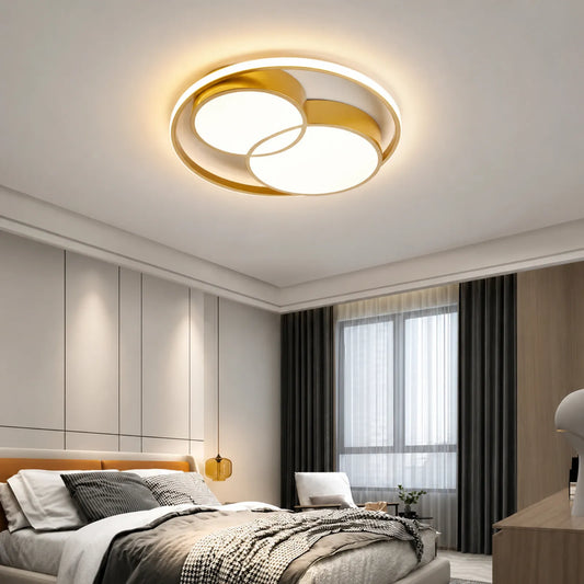 Layered Rectangle Frame Ceiling Light