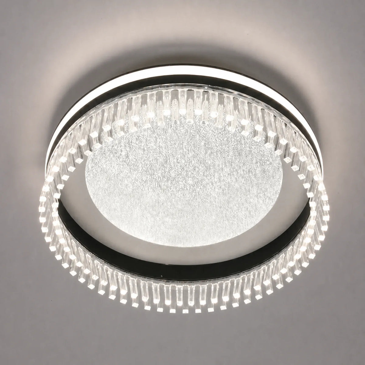 Square-Stud Rim Ceiling Light