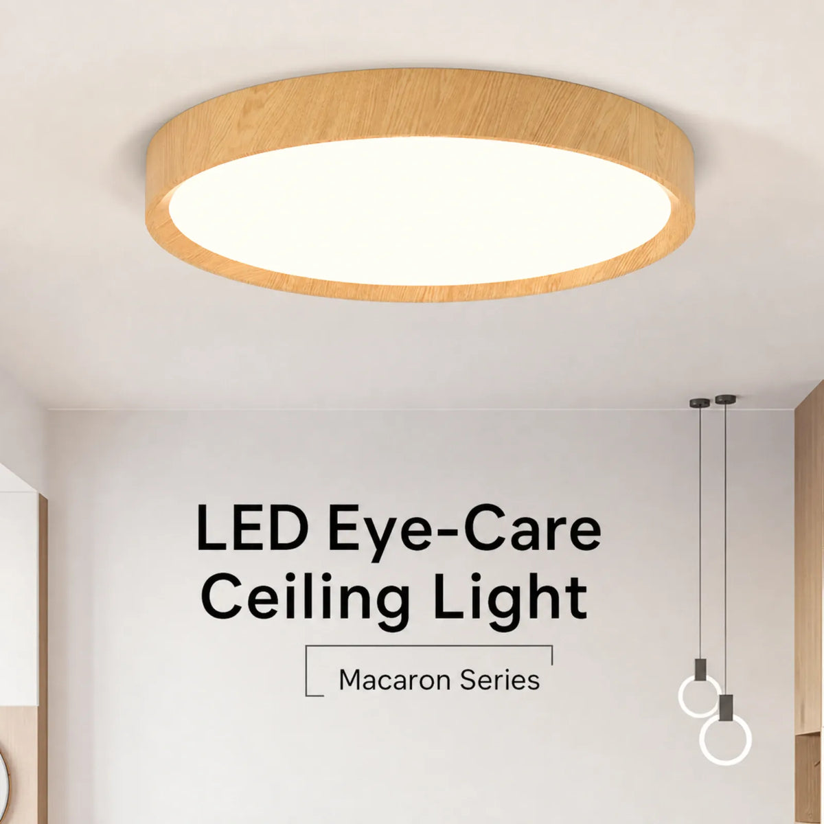 Macaron Drum Ceiling Light