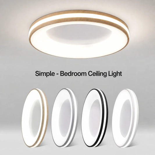 Slim-Edge Disc Ceiling Light