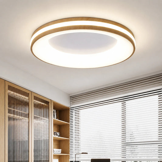 Patterned Slim Disc Ceiling Light
