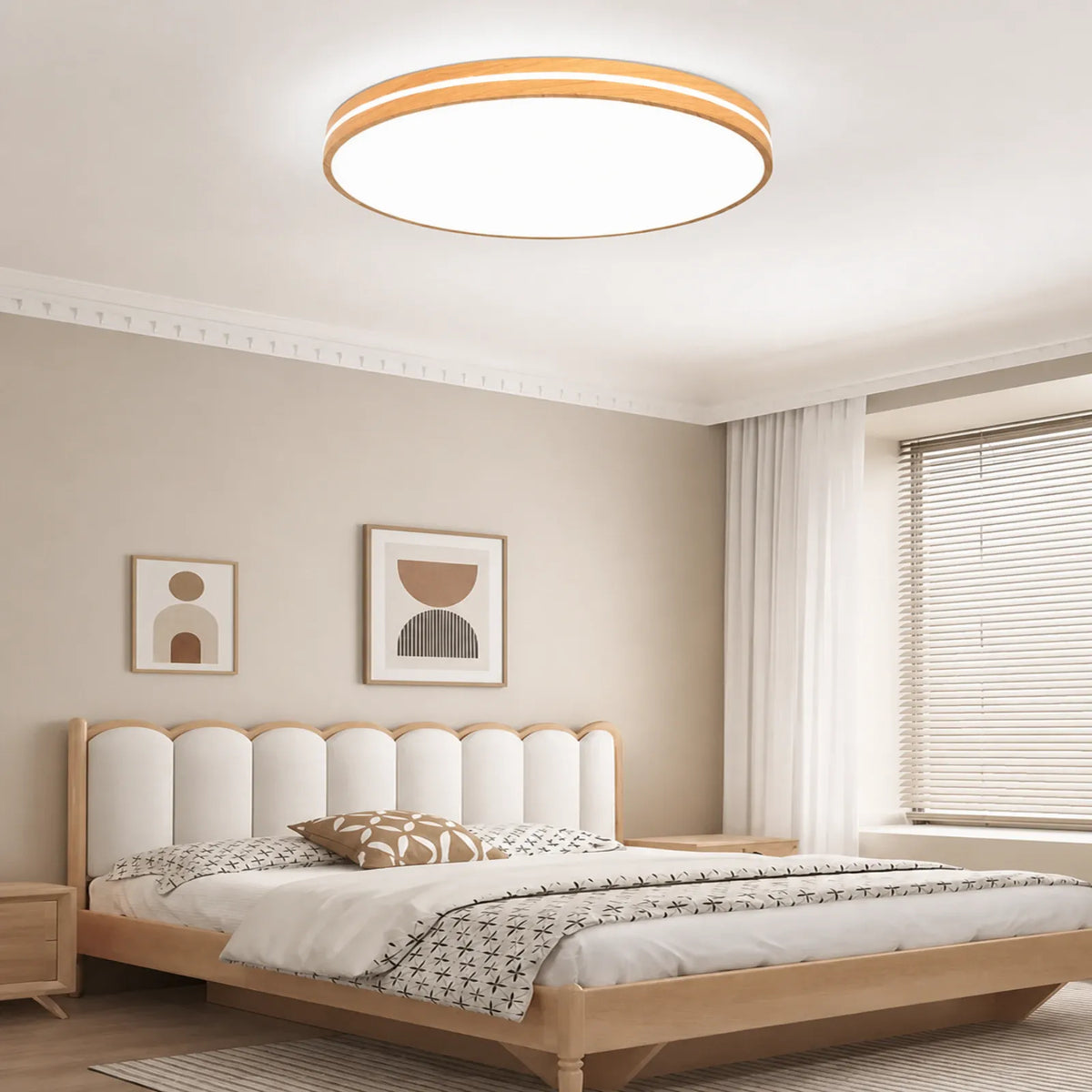 Double-Band Flush Ceiling Light