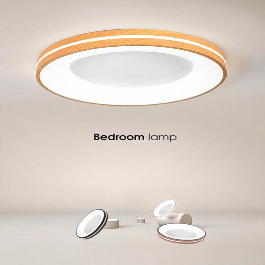 Recessed-Center Halo Ceiling Light