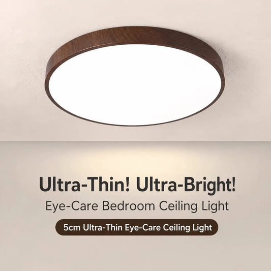 Rounded-Square Edge-Band Ceiling Light