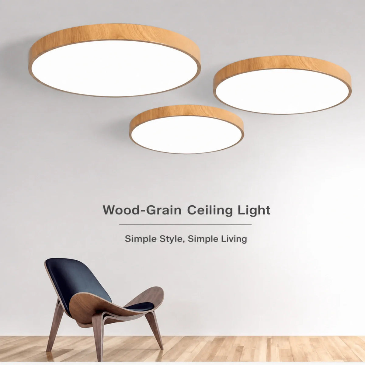 Patterned Trim Disc Ceiling Light