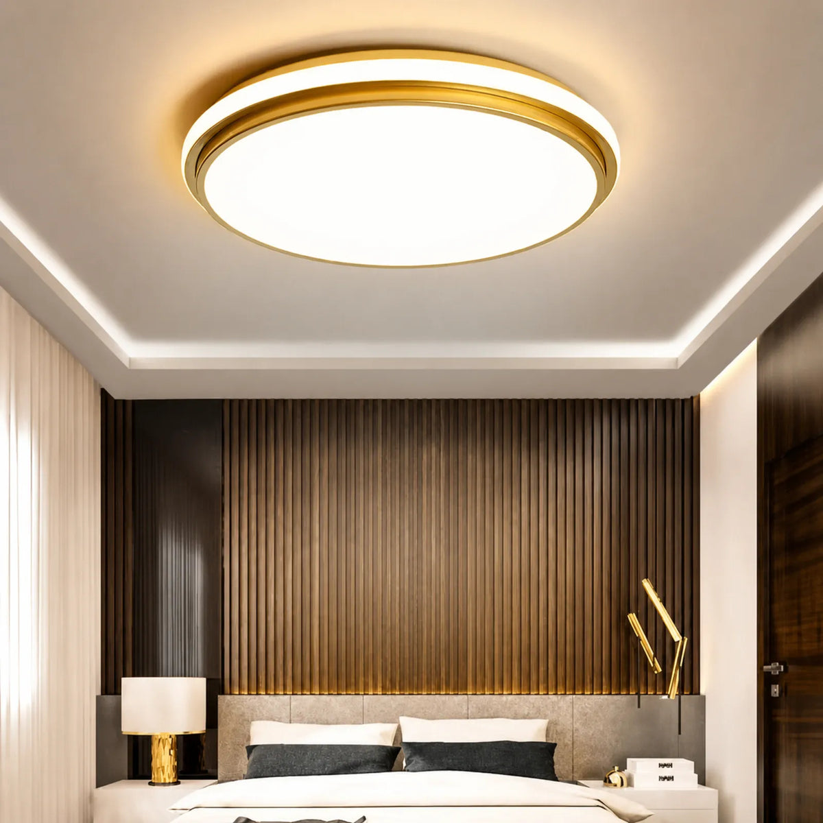 Halo-Rim Round Ceiling Light