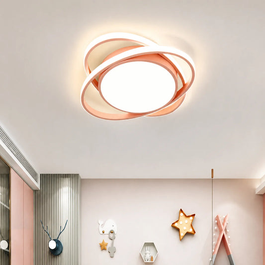 Orbit Triple-Ring Ceiling Light