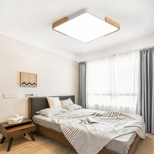 Corner-Panel Ceiling Light