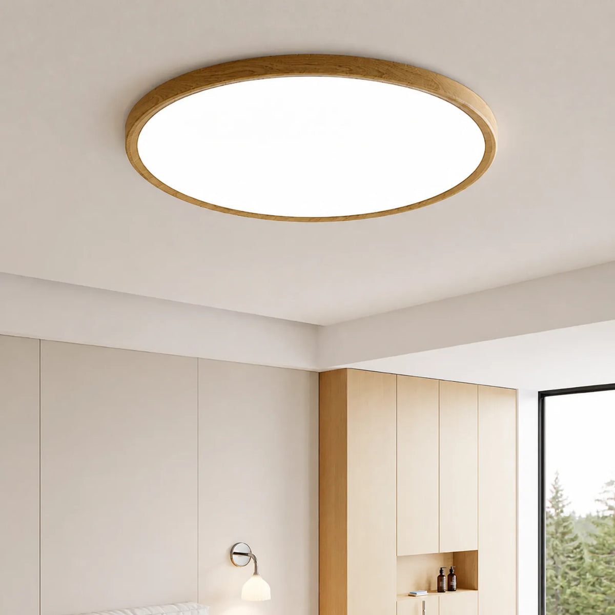 Pattern-Band Round Ceiling Light